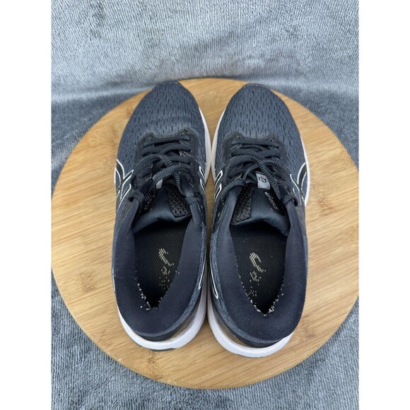 Asics GT-1000 9 Running Shoes Womens Size 7 Black White Duomax Support FlyteFoam - Picture 5 of 10
